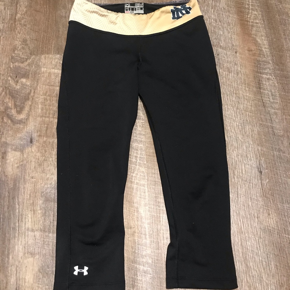 Notre Dame cropped leggings